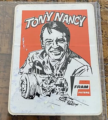 Vintage Nhra Drag Racing Sticker Tony Nancy • $15