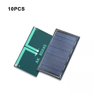 10PCS Polycrystalline Solar Drip 5V 100MA Charging 18650 Battery Charging Board • $14.12