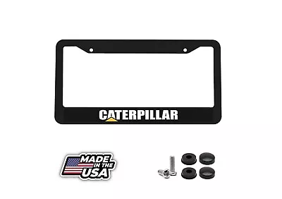 Caterpillar CAT Construction Work Heavy Machinery License Plate Frame NEW • $8.95