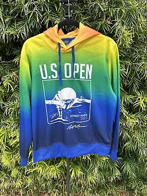 Polo Ralph Lauren US OPEN 2021 Torrey Pines Golf Rainbow Hoodie Men's M • $87