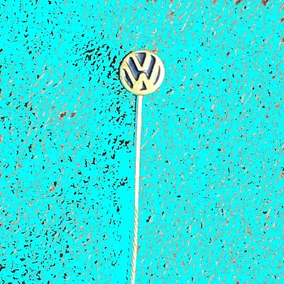 Vintage Volkswagen Lapel Dealer Driver Stick Pin Auto Club Award VW Bug Member V • $12.99