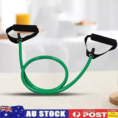 Resistance Bands With Handles Elastic Exercise Bands Exercise Cord (Green 20LB) • $8.19