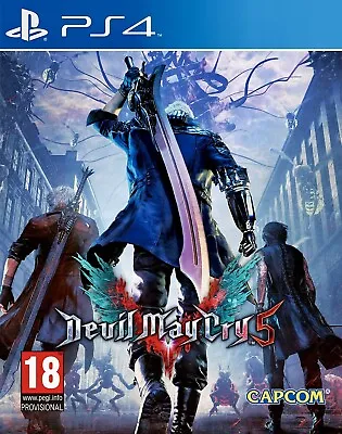 Devil May Cry 5 PS4 PS5 ✓NEW ✓SEALED ✓AUTHORISED PlayStation 4 5 PAL Capcom Game • $49.75