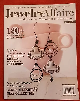 Jewelry Affaire Stampington Autumn 2014 Vol 5 Issue 3 • $9.99