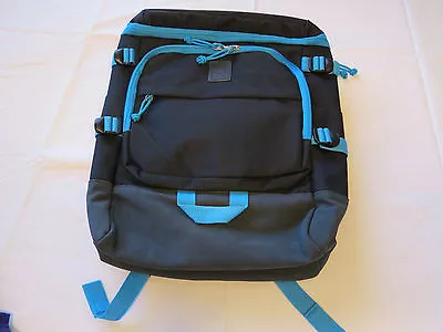 $64.63 • Buy Puma Backpack PMAM1308-B Black Blue Back Pack Book Bag NEW