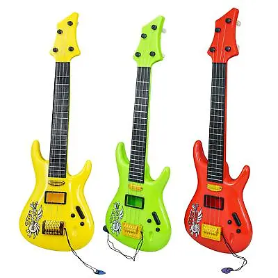 £10.39 • Buy Rock Guitar Toy Kids Children Acoustic Musical Instrument With Guitar Pick 19 