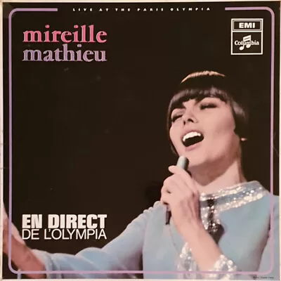 Mireille Mathieu - Live At The Paris Olympia - Columbia - SCX 6246 - LP Bla 151 • $13