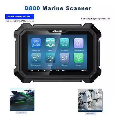 OBDSTAR D800 A+B Marine Jet Ski/Outboard Intelligent Scanner Diagnostic Tool • $1899