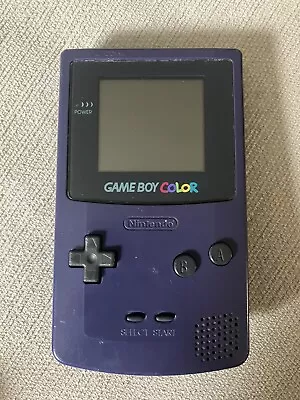 Nintendo Game Boy Colour. Small Fault. Comes With Pokemon Blue. See Description. • £41.50