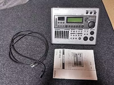 Roland TD-20 & TD-15 Sound Modules W/Cables Faint LCD Operation Tested • $1007.43