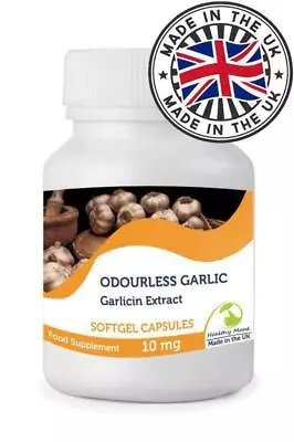 Odourless Garlic 1000mg Oil Extract Softgel Capsules Nutrition • £4.63