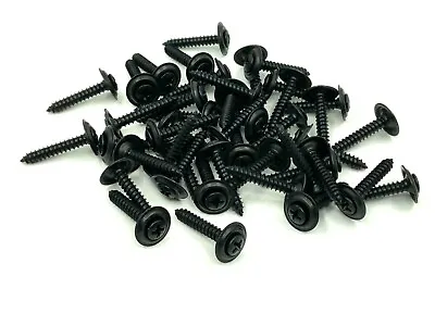 45pcs Kick Panel Interior Door Trim Screws #8 X 1  Black Fits Dodge Jeep • $8.50