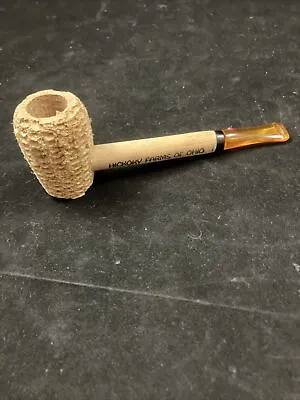 Missouri Meerschaum Corn Cob Pipe HICKORY FARMS Of Ohio -- NEW OLD STOCK. • $7.99