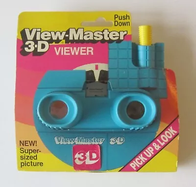 Model M Blue Color Push Button View-Master Viewer Excellent New Mint Condition • $12.50