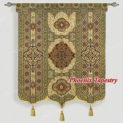 Moroccan Style II Tapestry Wall Hanging Jacquard Weave Art 100% Cotton 54 X67  • $149.99
