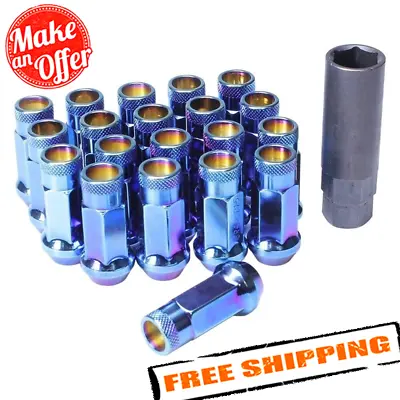 Wheel Mate 32906U Muteki SR48 Blue 12x1.50 48mm Open End Lug Nuts • $91.39