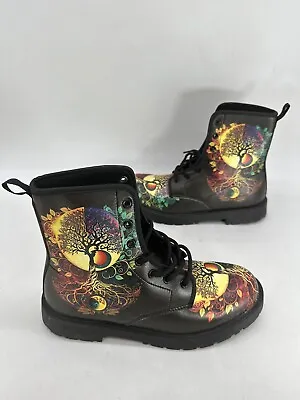 Handcrafted Surya Tree Of Life Boots Size 7 Men’s - Women’s 9 Renaissance • $39.99