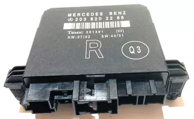 2001-2007 Mercedes Multiplex Control Module Rear RH C-Class OEM #2038202285 • $18