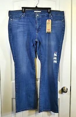 Nwt Women's Levi's Classic Bootcut Mid Rise Medium Wash Jeans Denim Choose Size • $23.99
