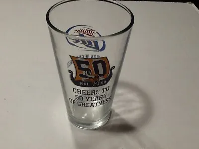 Miller Lite - NFL - Minnesota Vikings - 50 Years Of Greatness -  Beer Glass • $5.99