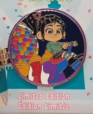 Disney Pin 2022 WDW Characters On Parade Vanellope LE 2750 New Free Shipping • $18