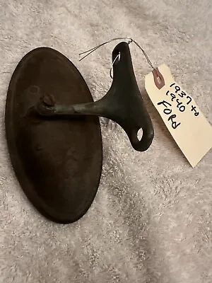 Vtg 1937-1940 Ford Model A Car Rear View Oval Mirror Auto Truck Rat Hot Rod • $39
