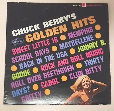 Chuck Berry’s Golden Hits (1967 Mercury Vinyl LP VPI Cleaned Playtested SR 61103 • $9.28