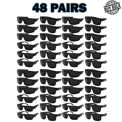 OG Sunglasses Super Dark Bulk Gangster Style New Wholesale 24 Or 48 Pack • $29.95