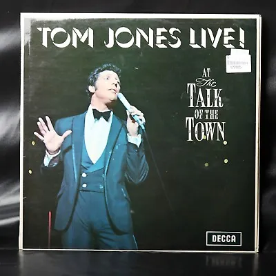 Tom Jones Live At The Talk Of The Town - 12  Vinyl LP UK 1967 Decca VG TOP COPY • £4