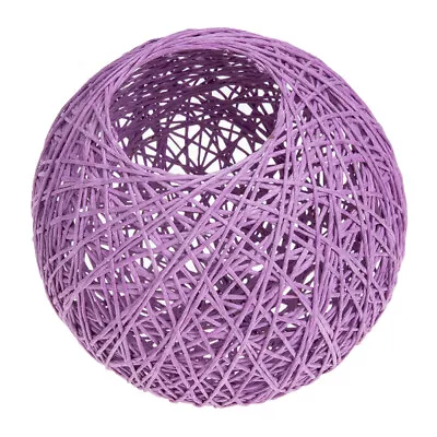 Rattan Ceiling Shade Rattan Globe Chandelier Shade Farmhouse Lights • £12.12