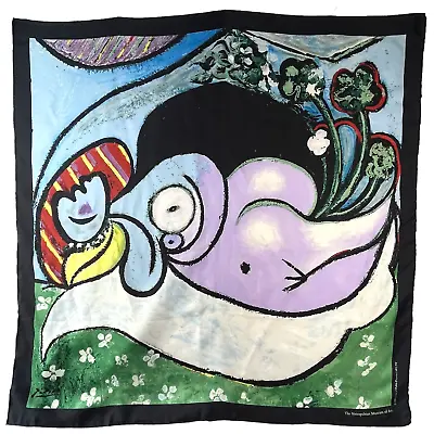 Metropolitan Museum Of Art Picasso The Dreamer Scarf 36x36 NEW • $19.96