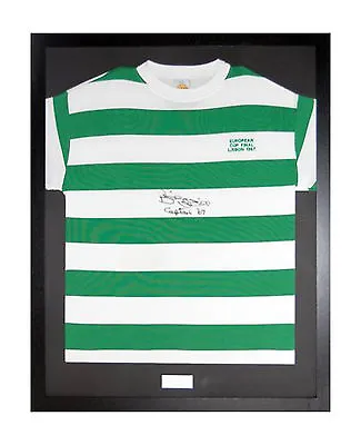 £34.99 • Buy READY MADE FRAME FOR FOOTBALL SHIRT 80x60 + FREE ENGRAVED PLAQUE+SHIRT INSERT 