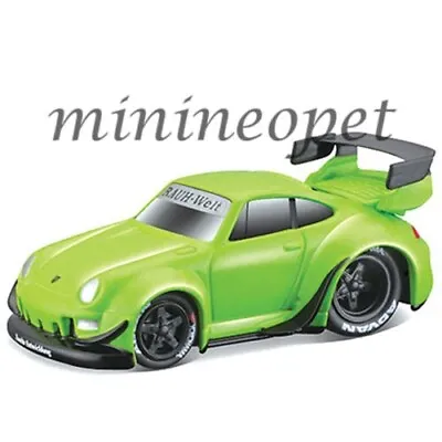 Maisto Muscle Machines Rwb Porsche 911 993 1/64 Diecast Green 15548 Gr • $6.90