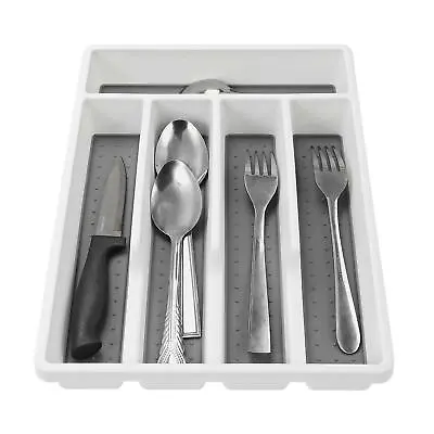 £7.99 • Buy Drawer Insert Cutlery Tray Spoon Organiser Kitchen Divider Utensils Rack Holder