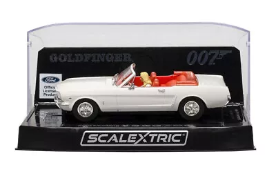 Scalextric Slot Car 1:32 Scale James Bond Ford Mustang Goldfinger C4404 • £49.99