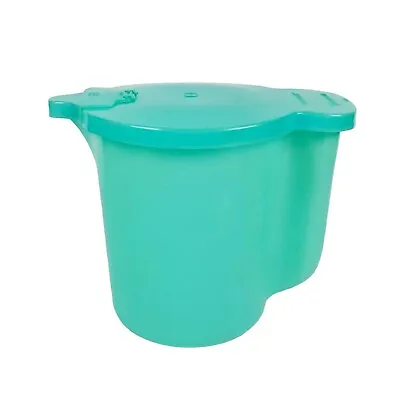 Tupperware Milk Jug Vintage Blue Small With Removable Lid And Flip Top Pourer • £9.37