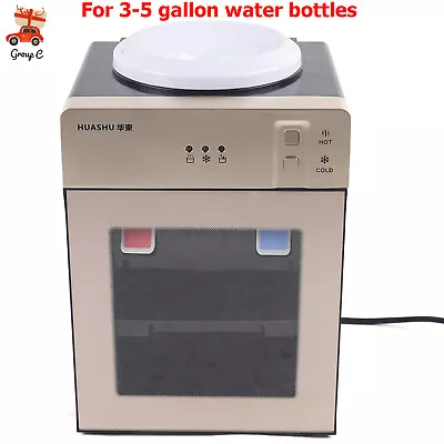 Top Loading Countertop Water Dispenser Hot/ Cold Water Cooler Drinking Machine • $45.60
