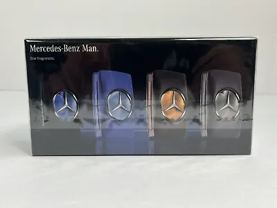 Mercedes Benz Men Set Of 4 Mini Eau De Toilette Perfume 5ml Each Star Fragrances • $69.99