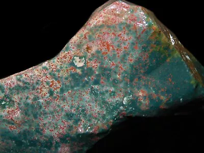 Fancy Bloodstone Jasper Lapidary Cabbing Knapping Rough Chunk India 10 Oz • $15