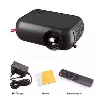 Mini Projector Portable Media Player Compatible Smart TV Box USB 1080P HD Movie • $43.56