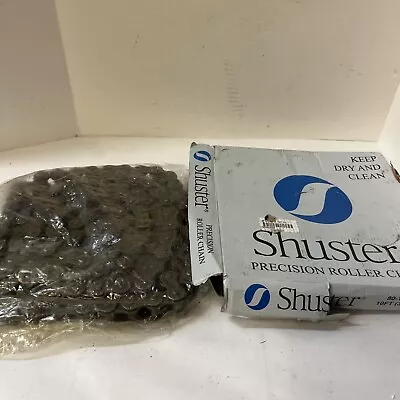 SHUSTER 10 Ft Roller Chain 80-1 RIV • $53.99