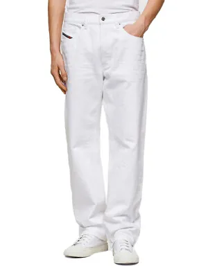£119.88 • Buy Diesel - Mens Straight Relaxed Fit Jeans White - D-Macs 0ABBY