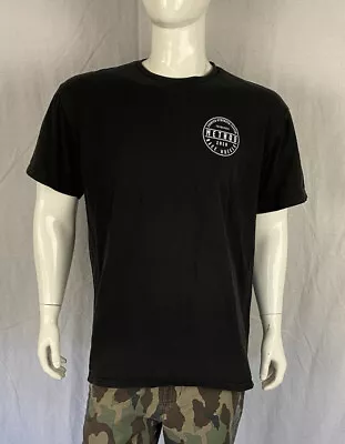 Method Race Wheels 2-Sided Logo Black Short Sleeve T Shirt Men's Size XL • $11.23