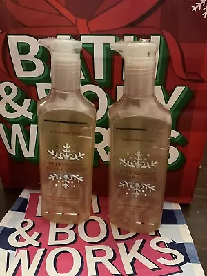 £13.95 • Buy Bath & Body Works Gentle Cleansing Gel Hand Soap X 2  PEPPERMINT SUGAR COOKIE.