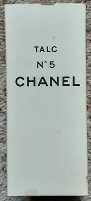 Vintage Boxed CHANEL No 5 Perfumed Talc Unused Very Good Condition 1970s • £65