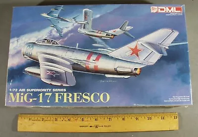 DML 1/72 MiG-17 FRESCO AIR SUPERIORITY SERIES MODEL KIT #2512 FACTORY SEALED BOX • $15