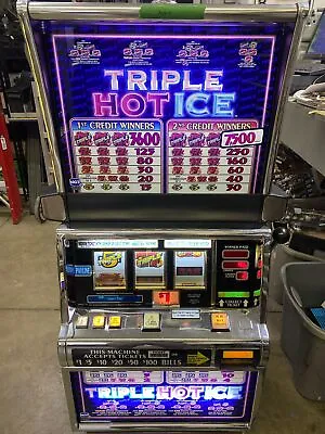 IGT S2000 SLOT MACHINE Triple Hot Ice Slot Machine (Free Play COINLESS) • $1049