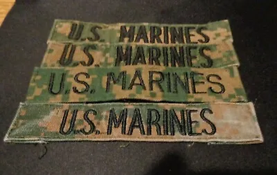 Usmc Marine Corps Shirt Or Blouse Id Tape: Woodland Digital Patch Lot Of 4 • $4.75