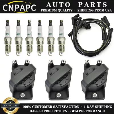 CNPAPC DR39 Ignition Coil Spark Plug +Wire For Buick Cadillac Oldsmobile Pontiac • $70.69