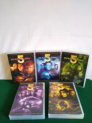 $35.99 • Buy BABYLON 5 Complete Series Season 1-5 DVD Box Sets  1 2 3 4 5  Collection